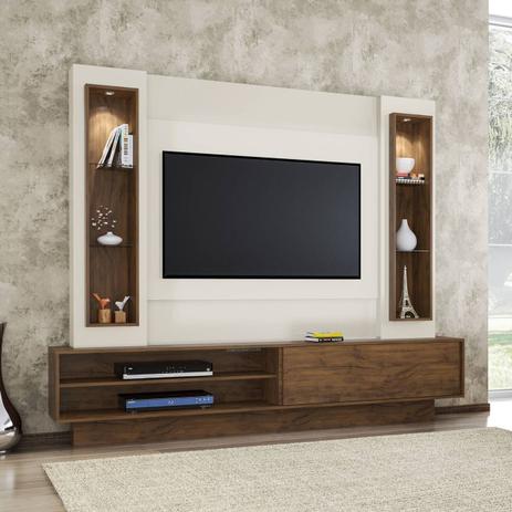 Painel Home Suspenso p/ TV até 60” com LED TB129L Dalla Costa Offwhite/Nobre é boa?