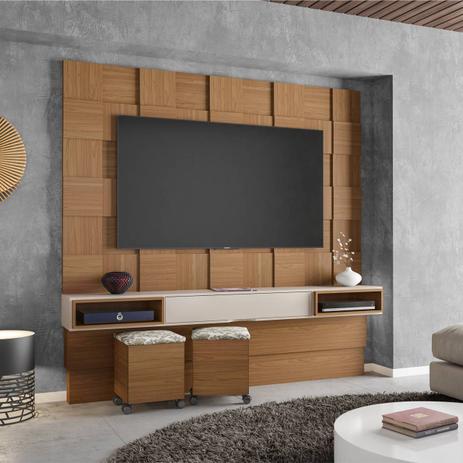 Painel Home Suspenso p/ TV até 65” TB126 Dalla Costa Freijó/offwhite é boa?