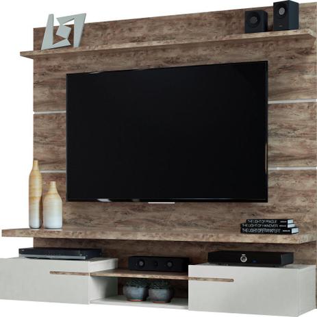 Painel Home Suspenso Paris para TV até 60” 2 Portas e Nicho Linea Brasil Menor preço em Painel Home Suspenso Paris para TV até 60” 2 Portas e Nicho Linea Brasil