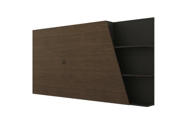 Painel Kappesberg PO422 Pop Porta Lateral Jacaranda e Preto Fosco Liso Menor preço em Painel Kappesberg PO422 Pop Porta Lateral Jacaranda e Preto Fosco Liso
