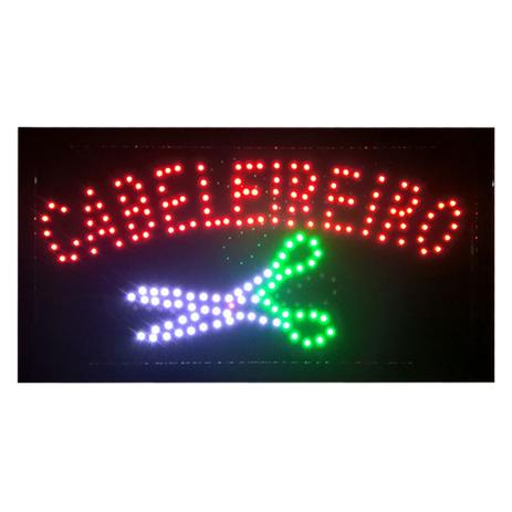Painel Letreiro Luminoso de Led Cabeleireiro Le-2007 Lelong Salão Pisca Led Menor preço em Painel Letreiro Luminoso de Led Cabeleireiro Le-2007 Lelong Salão Pisca Led