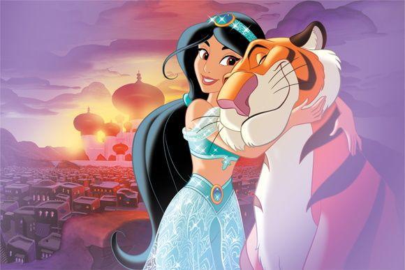 Painel lona Festa Princesa Jasmine 150x100cm - X4adesivos Menor preço em Painel lona Festa Princesa Jasmine 150x100cm - X4adesivos