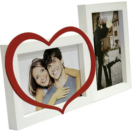 Painel Love Para Mesa 2 Foto Branco e Vermelho - Kapos Menor preço em Painel Love Para Mesa 2 Foto Branco e Vermelho - Kapos