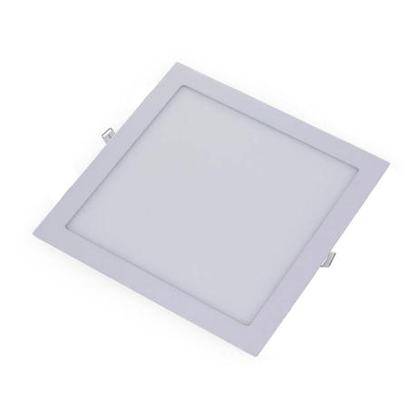 Painel Luminária Plafon Embutir LED Quadrado 18w 6500k - Economax Menor preço em Painel Luminária Plafon Embutir LED Quadrado 18w 6500k - Economax