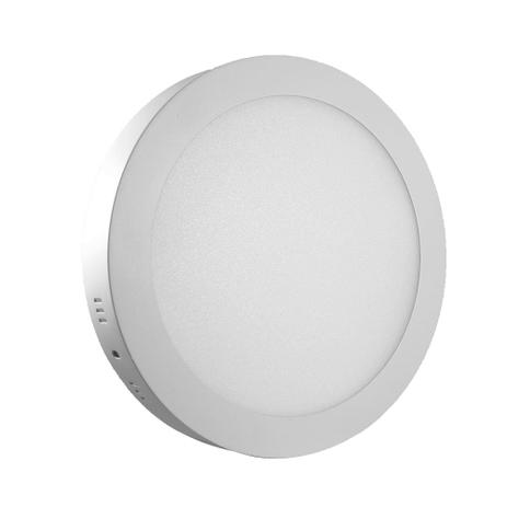 Painel Luminária Plafon Sobrepor LED Redondo 18w 6500k - Economax Menor preço em Painel Luminária Plafon Sobrepor LED Redondo 18w 6500k - Economax