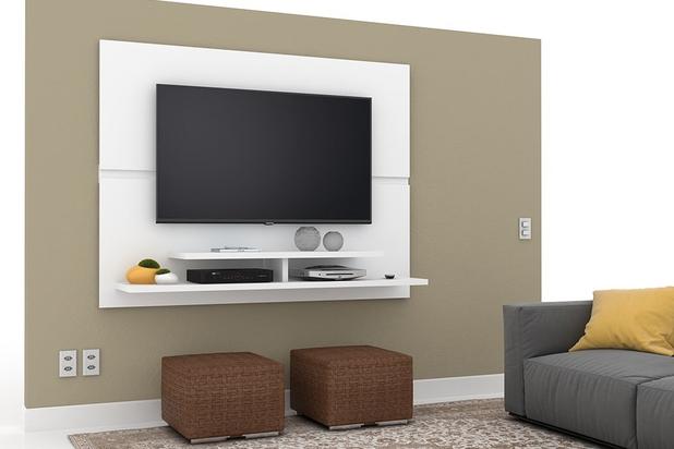 Painel Monaco New Branco Brilho- Lukaliam Menor preço em Painel Monaco New Branco Brilho- Lukaliam