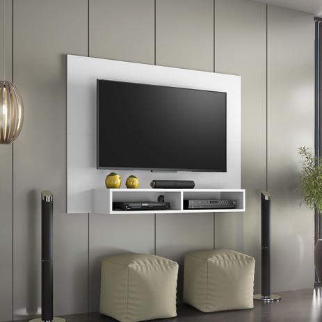 Painel Notável Eros TV 43Pol 2 Nichos Com Furação/Cabos Branco New é ruim? Painel Notável Eros TV 43Pol 2 Nichos Com Furação/Cabos Branco New é boa?
