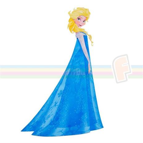 Painel para Decoração EVA Princesa Elsa Frozen Piffer - Festabox Menor preço em Painel para Decoração EVA Princesa Elsa Frozen Piffer - Festabox