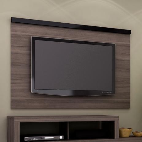 Painel para TV 1.3 PA2906 Carvalho e Preto - Tecno mobili Menor preço em Painel para TV 1.3 PA2906 Carvalho e Preto - Tecno mobili