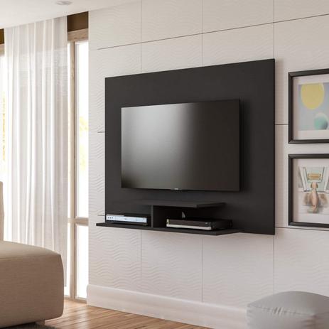 Painel para TV 42 Polegadas 1 Prateleira Jet Plus Artely Preto Menor preço em Painel para TV 42 Polegadas 1 Prateleira Jet Plus Artely Preto