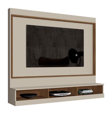 Painel para Tv Arena Off White com Naturale - Edn Móveis Menor preço em Painel para Tv Arena Off White com Naturale - Edn Móveis