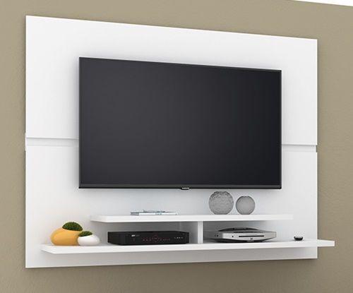 Painel Para TV até 50” Mônaco New Branco Lukaliam Móveis Menor preço em Painel Para TV até 50” Mônaco New Branco Lukaliam Móveis
