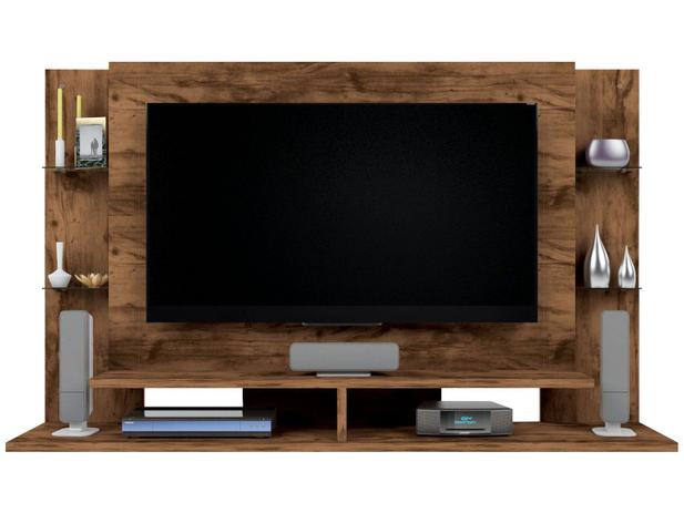 Painel para TV até 52” Premium Domínio - 4 Prateleiras Caemmun Menor preço em Painel para TV até 52” Premium Domínio - 4 Prateleiras Caemmun