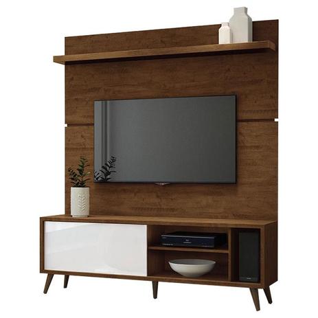 Painel para TV com Rack Personale 1.6 Canyon Branco HB Móveis - Hb moveis Menor preço em Painel para TV com Rack Personale 1.6 Canyon Branco HB Móveis - Hb moveis