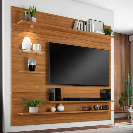 Painel para TV de 60 Polegadas 5 Prateleira Led NT1010 Notável Móveis Menor preço em Painel para TV de 60 Polegadas 5 Prateleira Led NT1010 Notável Móveis