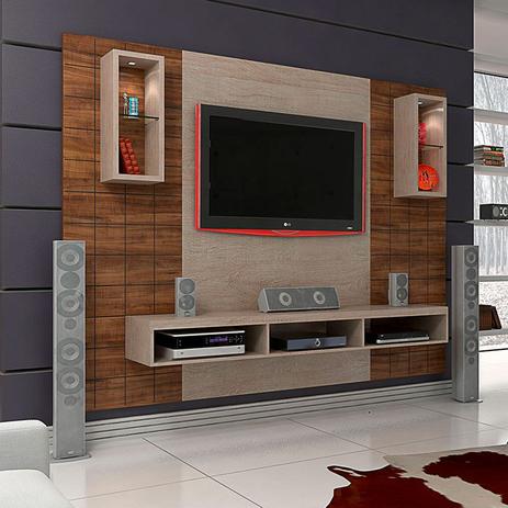 Painel Para TV de até 52” Honduras 2440 KNR Móveis Menor preço em Painel Para TV de até 52” Honduras 2440 KNR Móveis