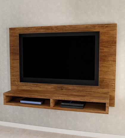 Painel para TV JB 5006 Luxo Caramelo Madeirado - Móveis JB Bechara Menor preço em Painel para TV JB 5006 Luxo Caramelo Madeirado - Móveis JB Bechara