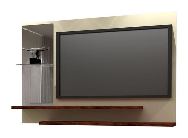 Painel para TV JB 5008 Pérola com Caramelo - JB Bechara Menor preço em Painel para TV JB 5008 Pérola com Caramelo - JB Bechara