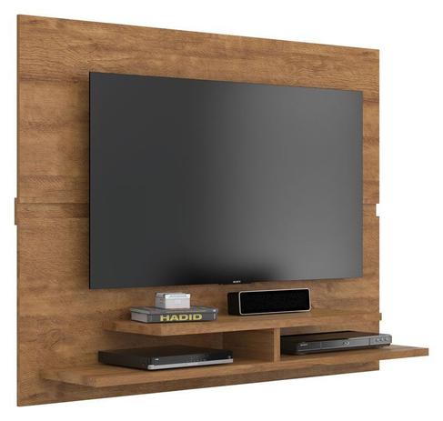 Painel para TV Mônaco New Amêndoa - Lukaliam Móveis Menor preço em Painel para TV Mônaco New Amêndoa - Lukaliam Móveis