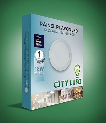 Painel Plafon 18w Embutir Redondo Branco Bivolt - City lumi é ruim? Painel Plafon 18w Embutir Redondo Branco Bivolt - City lumi é boa?