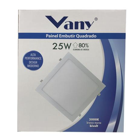 Painel Plafon Led Embutir 30x30cm 25W 3000K Bivolt - Vany - H00208 é boa?