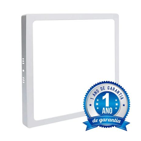 Painel Plafon LED Sobrepor 25W Bivolt Quadrado Branco Frio - Garantia 1 Ano - Aaa Top é boa?