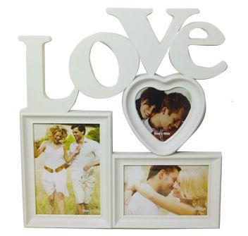 Painel Porta Retrato Love 3 Fotos 10x10 13x18 15x10 - 124684 - Rio master Menor preço em Painel Porta Retrato Love 3 Fotos 10x10 13x18 15x10 - 124684 - Rio master