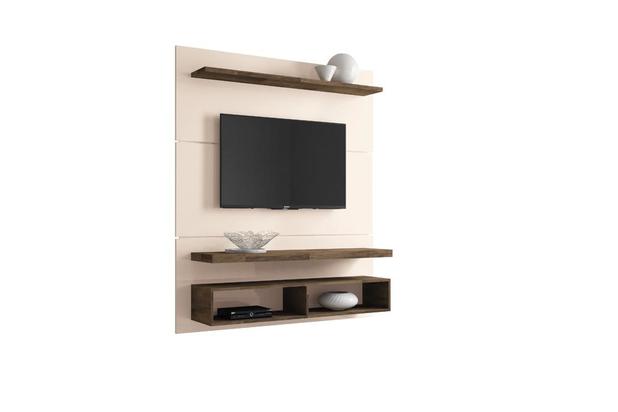 Painel Suspenso Life 1.3 Off White/Deck - HB Móveis Menor preço em Painel Suspenso Life 1.3 Off White/Deck - HB Móveis
