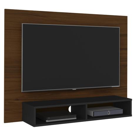 Painel TV Até 42 Polegadas Flash Imbuia Amêndoa E Preto Artely Menor preço em Painel TV Até 42 Polegadas Flash Imbuia Amêndoa E Preto Artely