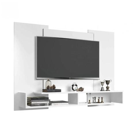 Painel TV Mônaco Cambel Moveis Branco 800166 - Cambel Móveis Menor preço em Painel TV Mônaco Cambel Moveis Branco 800166 - Cambel Móveis