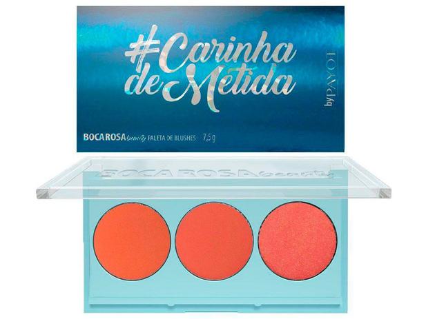 Paleta de Blush Boca Rosa by Payot - CarinhaDeMet Menor preço em Paleta de Blush Boca Rosa by Payot - CarinhaDeMet