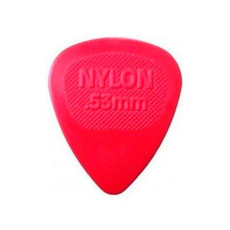 Palheta dunlop nylon midi 0,53mm vermelha Menor preço em Palheta dunlop nylon midi 0,53mm vermelha