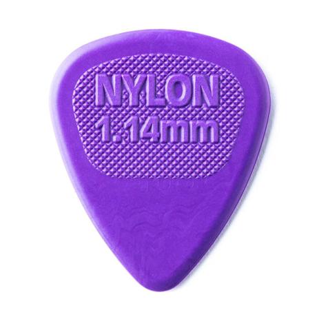Palheta Dunlop Nylon MIDI 1,14MM - Roxa Menor preço em Palheta Dunlop Nylon MIDI 1,14MM - Roxa