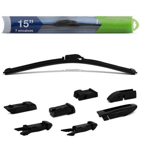 Palheta Limpador Parabrisas 7 Encaixes 15 Polegadas Soft Melhor Aderência Universal Techone - Tech one é boa?