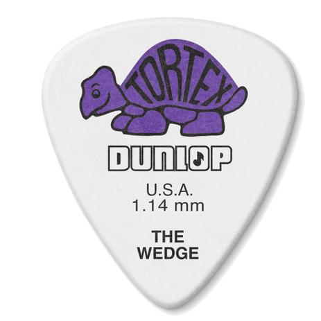 Palhetas Tortex Wedge 1,14mm Lilás Pcte com 12 - Dunlop Menor preço em Palhetas Tortex Wedge 1,14mm Lilás Pcte com 12 - Dunlop