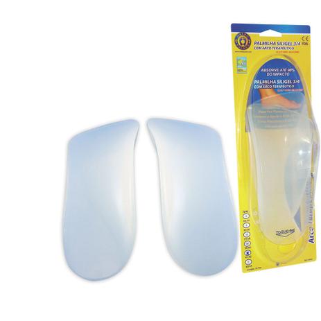 Palmilha 3/4 8002 Siligel com Arco Orthopauher Menor preço em Palmilha 3/4 8002 Siligel com Arco Orthopauher