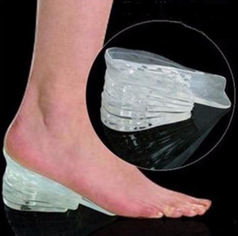 Palmilha Elevator Gel Silicone Aumenta Sua Altura Até 5cm - - Super25 Menor preço em Palmilha Elevator Gel Silicone Aumenta Sua Altura Até 5cm - - Super25