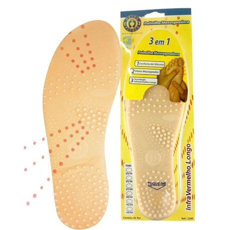 Palmilha Massageadora Com Infravermelho Longo 2100 Orthopauher Menor preço em Palmilha Massageadora Com Infravermelho Longo 2100 Orthopauher