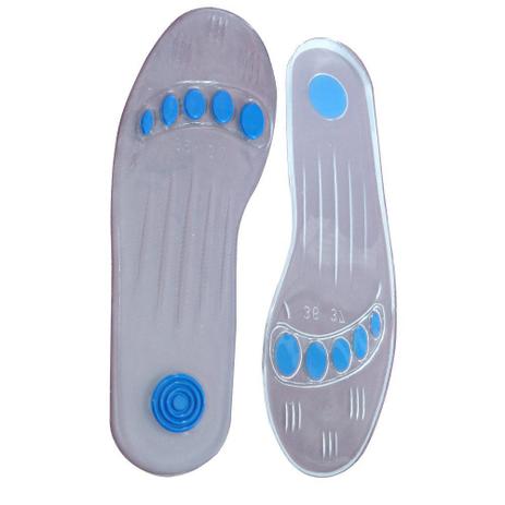 Palmilha Ortopédica de Silicone Almofadada Tima - Palmilha de Silicone -  Magazine Luiza