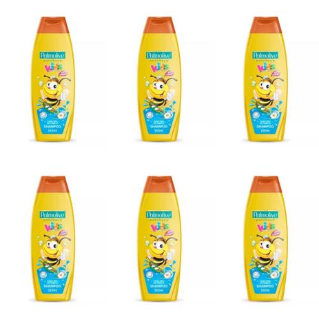 Palmolive Kids Todos Cabelos Shampoo Infantil 350ml (Kit C/06) Menor preço em Palmolive Kids Todos Cabelos Shampoo Infantil 350ml (Kit C/06)