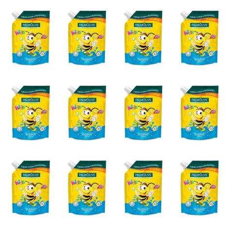 Palmolive Kids Todos Cabelos Shampoo Infantil Refil 200ml (Kit C/12) Menor preço em Palmolive Kids Todos Cabelos Shampoo Infantil Refil 200ml (Kit C/12)