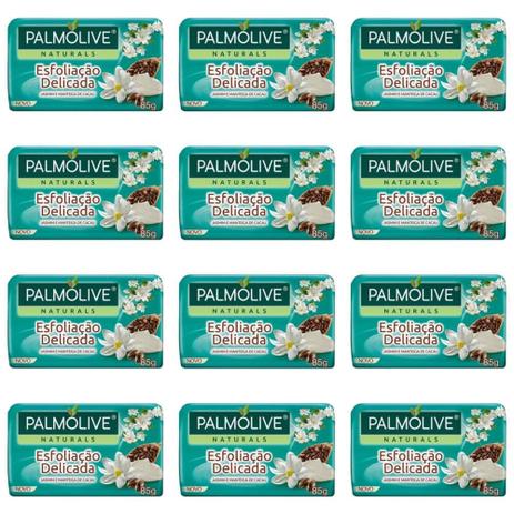Palmolive Naturals Esfoliação Delicada Sabonete Jamim 85g (Kit C/12) Menor preço em Palmolive Naturals Esfoliação Delicada Sabonete Jamim 85g (Kit C/12)