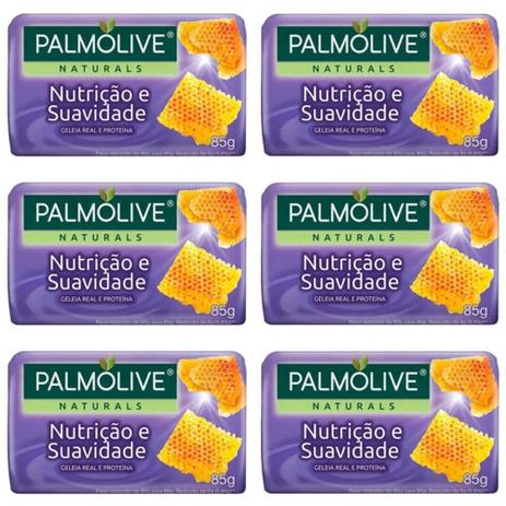 Palmolive Naturals Nutrição E Suavidade Sabonete Geléia Real 85g (Kit C/06) Menor preço em Palmolive Naturals Nutrição E Suavidade Sabonete Geléia Real 85g (Kit C/06)