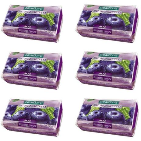 Palmolive Natureza Secreta Açaí Sabonete 90g (Kit C/06) Menor preço em Palmolive Natureza Secreta Açaí Sabonete 90g (Kit C/06)