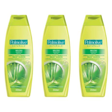 Palmolive Neutro Shampoo 350ml (Kit C/03) Menor preço em Palmolive Neutro Shampoo 350ml (Kit C/03)