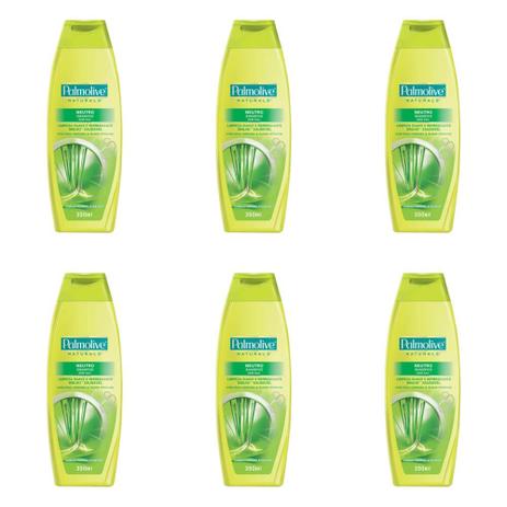 Palmolive Neutro Shampoo 350ml (Kit C/06) Menor preço em Palmolive Neutro Shampoo 350ml (Kit C/06)