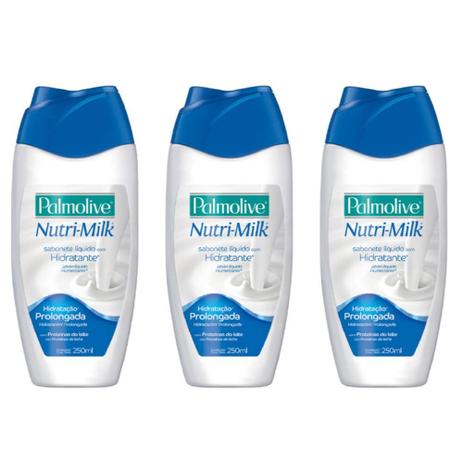Palmolive Nutrimilk Sabonete 250ml (Kit C/03) Menor preço em Palmolive Nutrimilk Sabonete 250ml (Kit C/03)