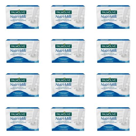Palmolive Nutrimilk Sabonete 85g (Kit C/12) Menor preço em Palmolive Nutrimilk Sabonete 85g (Kit C/12)