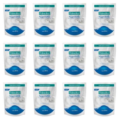 Palmolive Nutrimilk Sabonete Líquido Refil 200ml (Kit C/12) Menor preço em Palmolive Nutrimilk Sabonete Líquido Refil 200ml (Kit C/12)