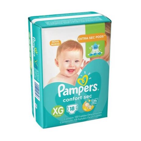 Pampers Comfort Sec Fralda Infantil XG C/18 é boa?